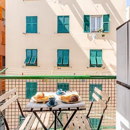 Monolocale Mare & Gaslini Wi-fi Veloce * Genua